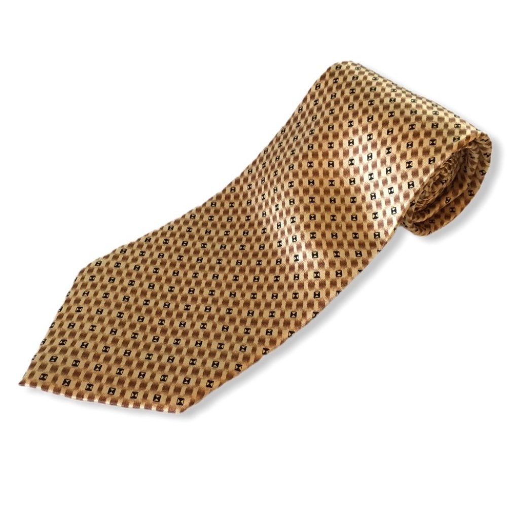 🌞3/25 Executive Division | Men's Tie Cream Brown